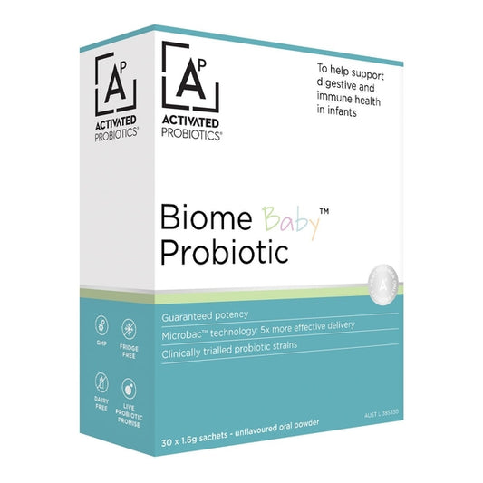 Biome Baby Probiotic Unflavoured Sachets 1.6g x 30 Pack